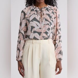 DR2 by Daniel Rainn Ruffle Long Sleeve Top